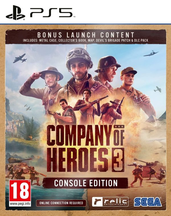 Company Of Heroes 3 Metal Case - PS5 Online Sale