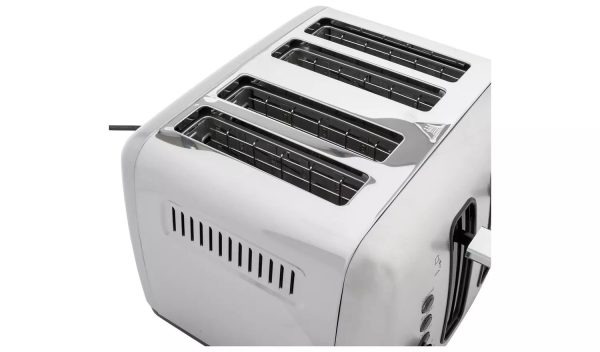 Cookworks Metal 4 Slice Toaster - Refurbished Supply