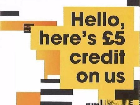 Giffgaff Giff Gaff 3 in 1 SIM FREE £5 Credit Unlimited Data Discount