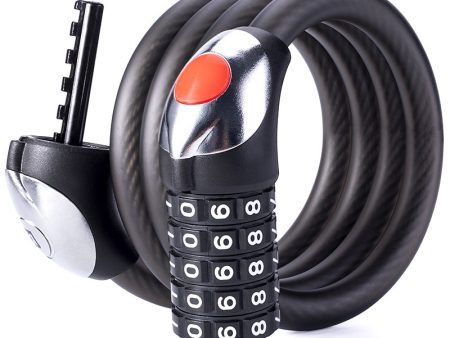 Bicycle Anti-theft Lock With Light Hot on Sale