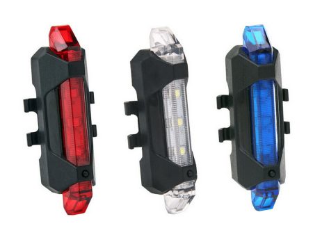 Rechargeable USB LED Bike Warning Tail Light Online Hot Sale