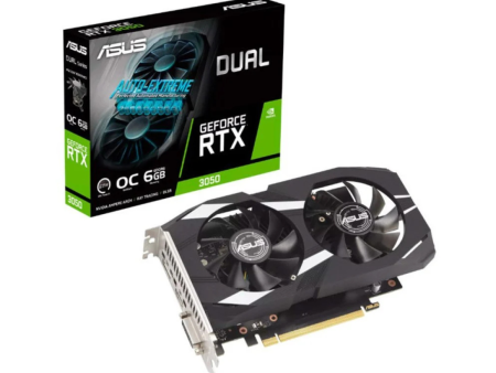 ASUS Dual GeForce RTX 3050 OC Edition 6GB GDDR6 For Cheap