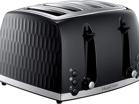 Russell Hobbs Honeycomb 4 Slice Toaster - Refurbished Online Sale