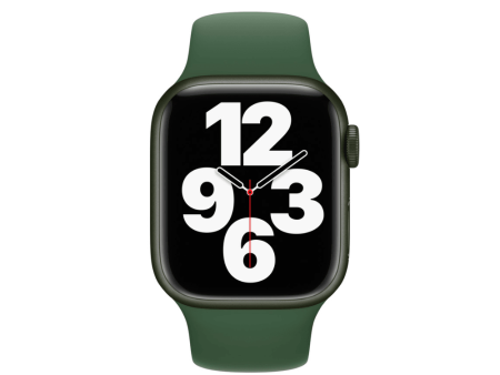 Apple Watch Series 7 (GPS, 41mm) - Verde com bracelete desportiva Trevo Cheap