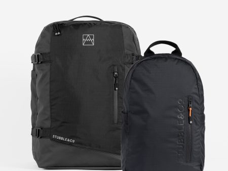 The Adventure Bag + Packable Backpack Cheap