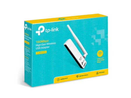 Adaptador USB Wireless de Alto Ganho TP-Link (150Mbps) For Discount