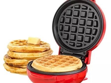 Giles & Posner Waffle Maker - Mini Non-Stick Waffle Iron, Compact, 550W - Refurbished Supply