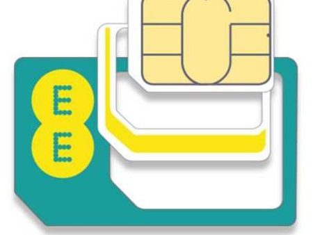 EE  Pay as you go PAYG Multi Sim Trio simcard For Sale