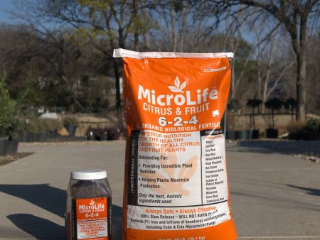 MicroLife Organic Citrus & Fruit Fertilizer For Sale