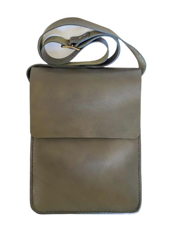 Sanna Leather A4 Contemporary Messenger Bag Online