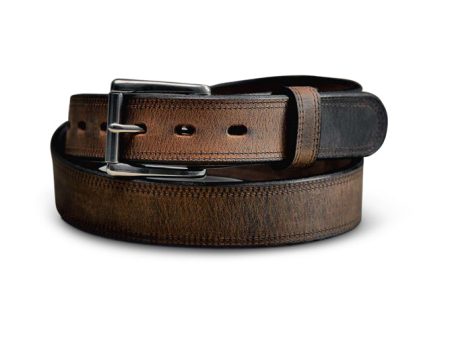 Montana Bison Belt - 1.5  - Double Layer Online now