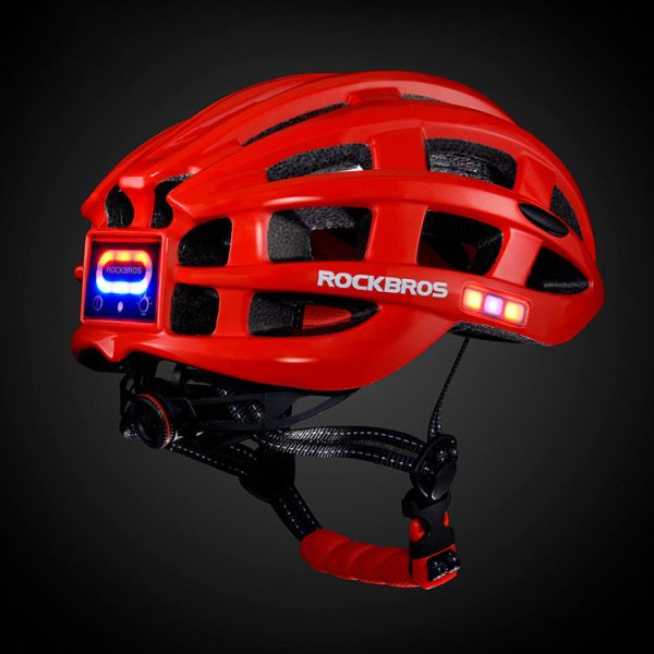 Bicycle Warning Light Alarm Helmet Online