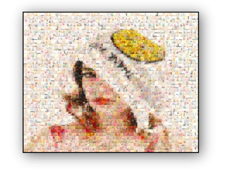 Photo Mosaic Canvas Print on Sale